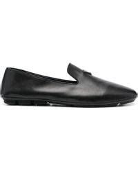 prada loafer weiss